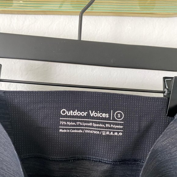 Outdoor Voices TechSweat 7/8 Leggings, Night - Picture 4 of 4